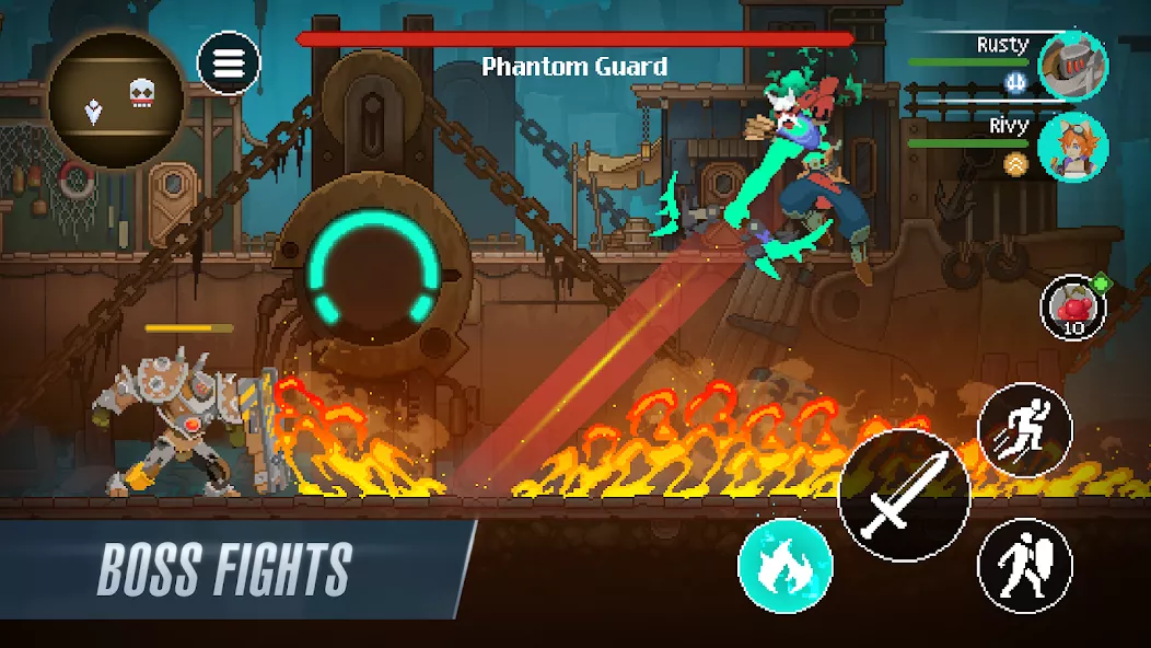 Driftfall: Pixel Action RPG 截图