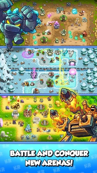 Kingdom Rush Battles: TD Game 截图