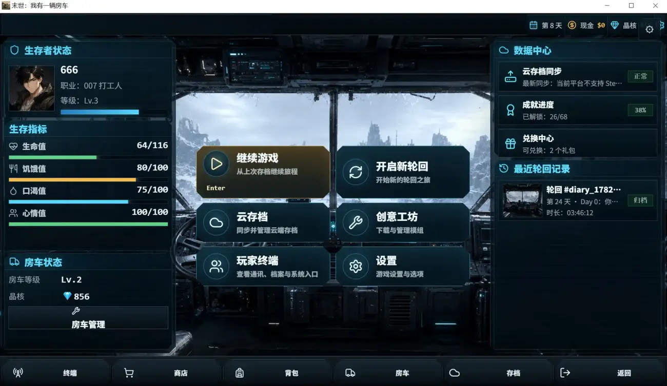图片[1]-末世：我有一辆房车/Apocalypse: The Last RV-123资源库 - 123ZYK Free Share